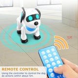 Christmas Electronic Stunt Remote Robot Dog Toy Voice Control Programmable Music Dancing Kid Birthday Gift