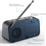 Clock control DAB digital radio, large LED display