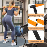 1 set Upgraded Portable Pilates Bar Kit with Resistance Bands