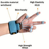1pc Hand Yoga Resistance Band - Finger Extensor Exerciser for Strength Training and Rehabilitation