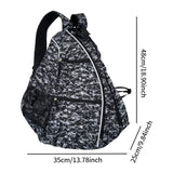 Backpack Tennis Badminton Squash Rackets Travel Pouch Lightweight Pickleball Bag Paddle Holder for Men Women Gifts