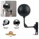 Motorcycle Holder Hook Claw Stand Easy Install Multi Unctional Helmet Mount Wall Mounted Motorbike Accessories