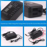Adjustable Power Adapter Charger 3V-60V 150W With Display Screen Chargers 2.8V 14V 28V 36V 48V 56V 60V Li-ion battery Chargeres