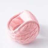 Winter Men's and Women's Soft Plush Foldable Earmuffs Outdoor Warm Windproof Earplugs