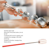 2PCS Fire Stick Torch Reusable Stainless Steel Cupping Ignition Rod for Beauty Salon Massage Foot Bath Shop