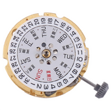 For Miyota 8200 Automatic Mechanical 8205 Double Calendar 3Pin Movement