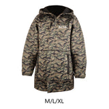 Waterproof Parka Wetsuit Sun Protection Windproof Hooded Jacket Warm Coat for Outdoor Water Sports Surfing Kayaking Camping