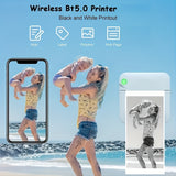 Portable Wireless BT Thermal Photo Printer