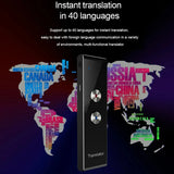 Language Translator Device Portable Two Way Voice Translators Devices 40 Languages Learning Translation hine