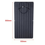 ETFE 300W Flexible Solar Panel Portable Solars Cell Energy Charger Connector for Smartphone Charging Power System Car Camping