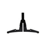 Clarinet Cross Four-Leg Detachable Oboe Flute Bracket Musical Instrument Display Rack Accessories Black