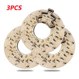 1PCS/2PCS/3PCS Music Instrument Wood Melody Maker of Fifths Circle Wooden Wheel and Musical Tool