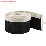 Nylon 70MM/100MM 1 Meter Per Piece Cnc Machine Milling Spindle Motor Vacuum Cleaner Engraving Dust Removal Cover Brush