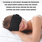 Bluetooth 5.0 3D Wireless Earphone Phone Headband Sleep Soft Earphones Sleeping Eye Mask Bone Vibrator Speaker Music Headset
