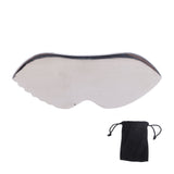 Massage Board Comb 6 Edged 304 Stainless Steel Smoother Surfaces Gua Sha Tool for Soft Tissue Pain Relief Body Care