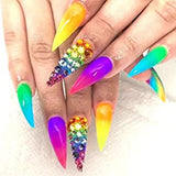 24000pcs/box 3mm Multicolor 24 Grid Color Flatback Resin Jelly Beads With Tools Diy Face Eyes Art Jewelry Accessories