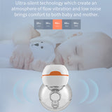 Wearable Breast Hands Free Breastpump Electric Pump Slient Breastfeeding Milk Collector BPA-free