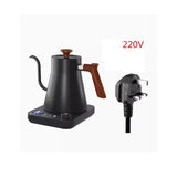 220V 110V 1200W 0.9L Gooseneck pour over coffee with temperature control water tea kettle