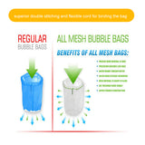 5pcs 1 Gallon Filter Bubble Bag Kit Set Micron Drawstring Extraction Bags