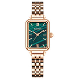 GUANQIN Brand Quartz Little Green Watch Luxury watch for women Stainless steel Waterproof women watch Steel shell reloj mujer