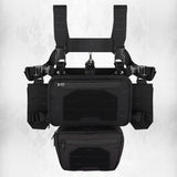 Outdoor Equipment Tactical Belly Pocket Laser MOLLE Attach Multi-functional Chest Hook