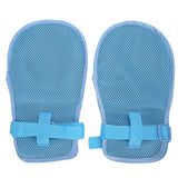 1Pair Restraint Glove Breathable Comfortable Adjustable Safety Finger Fixed Gloves Patient Hand Protector Prevent Injury