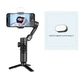 3-Axis Handheld Gimbal Stabilizer Smartphone with Fill Light for iPhone Android Face Tracking Tiktok Vlog Smart XE
