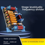 Audio Frequency Divider Stage Speaker 2 Way Divider 2000W 15 Inch 12 Inch 18 Inch 3 Frequency