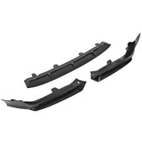 Bumper Diffuser Front Bumper Lip Aerodynamic Glossy Black Long Durability for Car