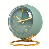 Nordic creative electronic watch, simple alarm clock, new desk, bedside student dumbbell, night light pointer