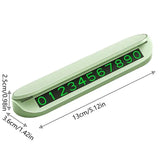 Aluminum Alloy Mini Hideable Temporary Parking Portable Car Phone Plate For Desktop SUV