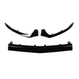 Gloss Black Replacement for Mercedes‑Benz C‑Class W205 C205 A205 Car Front Bumper Lower Trims