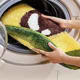 Fruit Shape Home Entrance Bathroom Door Non-Slip Carpet Absorbent Bathtub Rug Foot Indoor Mat
