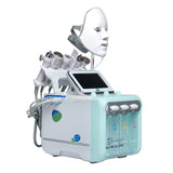 7 in 1 Pro Equipment Hydro Dermabrasion Water RF Lifting Face Cleansing Aqua Peeling Jet Blackhead Removal Facial Oxygen Beauty hine