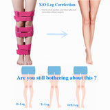 Portable Legs Corrector O/X-Leg Bowed Genu Valgum Belt Leg Posture Correction Bandage Safe Comfortable Adults Kid