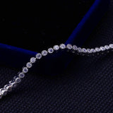 Women's Fashion Sterling Silver Zircon Bracelet