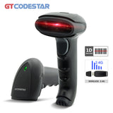 GTCODESTAR X-660 Warehouse Accurate Scanning Bar code Reader Wireless 1D Barcode Scanner with Memory