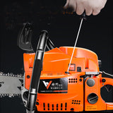 52CC Auto Chainsaw High Power Logging Saw Household Tree Cutting Two Stroke Handheld 5200 Garden Tools