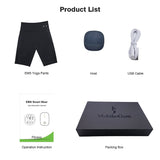 High Waist Yoga Pants with EMS Muscle Buttocks Hip Trainer Abdominal ABS Stimulator Fiess Body Slimming Massager