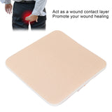 Silicone Adhesive Heag Square Absorbent Dressing with No Border Wound Care Foam