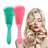 Scalp Brush Massage Hairbrush Health Care Reduce Fatigue Detangling Hair Eight-Claw Wet Dry Comb Styling Tools For Women