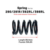 Taiwan EXA 290 291R and for DNM DV-22&DV 22AR Scooter bicycle rear shock absorber special spring 65mm