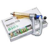 25/50ml Adjustable Continuous Syringe for Animal Vaccine Injector Semi-Automatic Scale Needle Veterinary Chicken Sheep