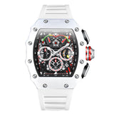 ONOLA Wristwatches Quartz Wrist Watch for Men Casual Sports Chronograph Dials Clock with Luminous Hands