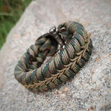 Indian Chief Paracord Hand Braided Bracelet