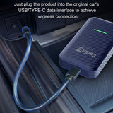 CarKit 5.0 4.0 Wired to Wireless CarPlay Adapter Smart Car Ai Box Auto Dongle Multimedia Player for iOS & Android