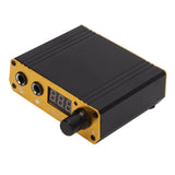 Tattoo Machine Pen Kit Power Supply DC Clip Cord Liner Shader Tattoo Pen Black 100‑230V US Plug C