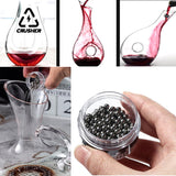 CRUSHER 12 Box 200pcs 304 Stainless Hookah Cleaning Steel Balls for Wine Tea Stains Bottle Cleaner Tool