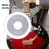 2Pcs Aluminum Alloy 3 Way Toggle Switch Washer Pickup Selector Ring for LP EPI Electric Guitar Part
