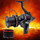 12+1BB Spinning Reel - High Strength Cast Spool for Saltwater Fishing